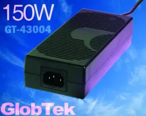 GT-43004P15024-T3 represents GlobTek’s 150W desktop series family which is also updated to comply with IEC 60950-1 2nd edition or IEC60601-1 3rd edition