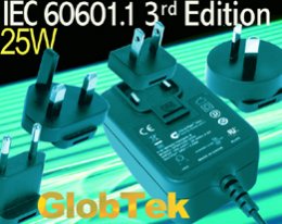 ２５Ｗ60601.1第３版認可医療用電源製品