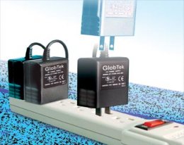 GlobTek社からの5-12ワットスイッチ電源製品低形状壁差込シングル出力シリーズ
