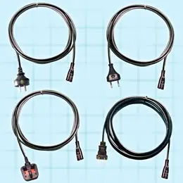 2導体IEC320/C7国際取り外し可能な電力コードセットです。これらのコードセットは、国際安全要求に承認されています。GlobTek社のデザインは様々な長さ、ケーブルタイプ、導体計器、端末そしてジャケットの色で入手可能です。このコードセットは、携帯型設備、通信、ビデオ、家庭用電化製品、工業及び家庭用医療器具に最適です。北アメリカ、ヨーロッパ、オーストラリアとイギリスのコードセットで在庫があります。かなり価格が安いので、OEM要求を満たすのに最適です。国際用電源製品もございます。また、ご要望によってUSAでの製造も可能です。... 2導体IEC320/C7国際取り外し可能な電力コードセットです。これらのコードセットは、国際安全要求に承認されています。GlobTek社のデザインは様々な長さ、ケーブルタイプ、導体計器、端末そしてジャケットの色で入手可能です。このコードセットは、携帯型設備、通信、ビデオ、家庭用電化製品、工業及び家庭用医療器具に最適です。北アメリカ、ヨーロッパ、オーストラリアとイギリスのコードセットで在庫があります。かなり価格が安いので、OEM要求を満たすのに最適です。国際用電源製品もございます。また、ご要望によってUSAでの製造も可能です。...